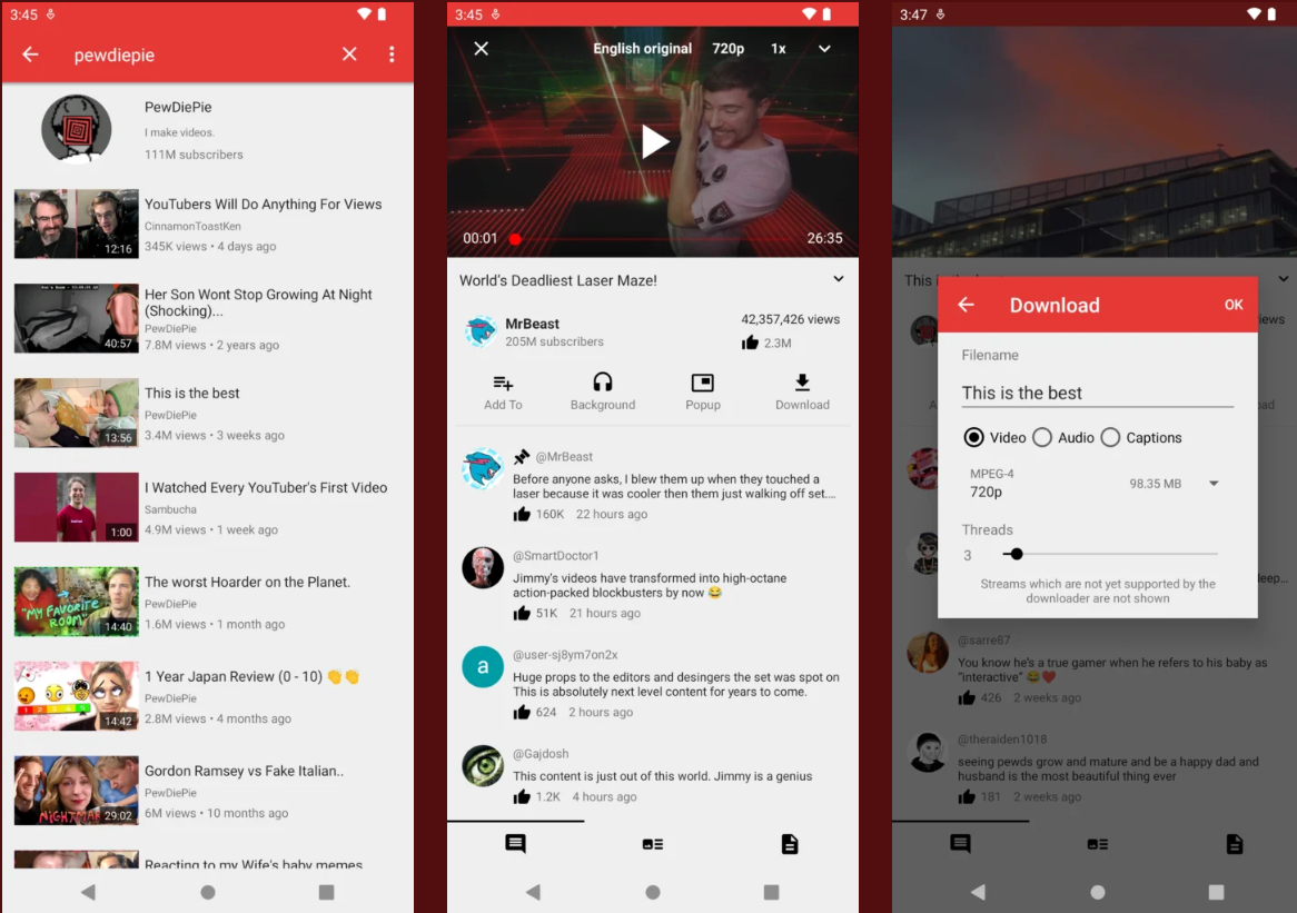 图片[2]-NewPipe，Github 上开源的、目前最Nice的油管第三方工具！-沐石林之家源码网